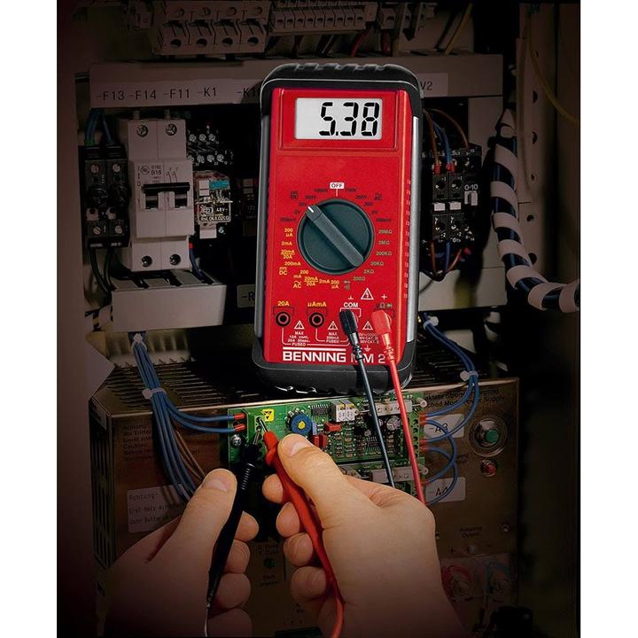 Produktbild Benning Hand-Multimeter digital MM 2 K (CAT III 600V)