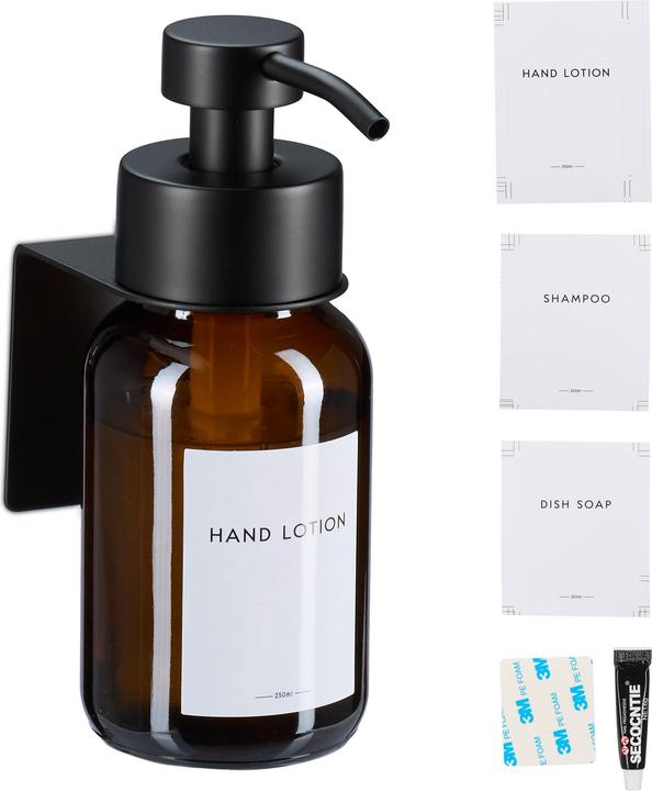 Produktbild Relaxdays Seifenspender zur Wandbefestigung