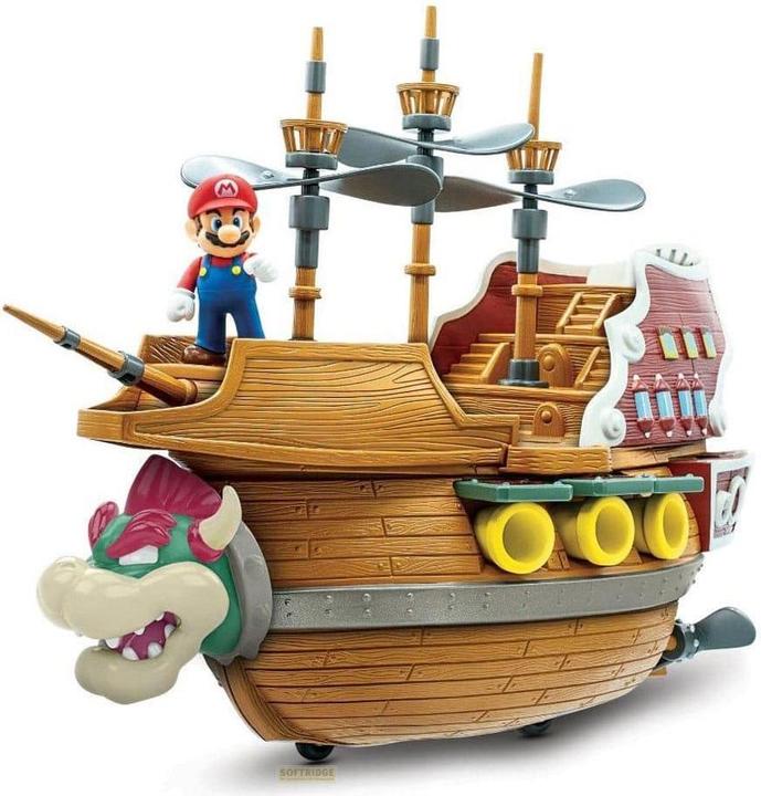 Immagine prodotto Jakks Pacific Playset della Nave di Bowser di Super Mario 2,5 pollici Deluxe