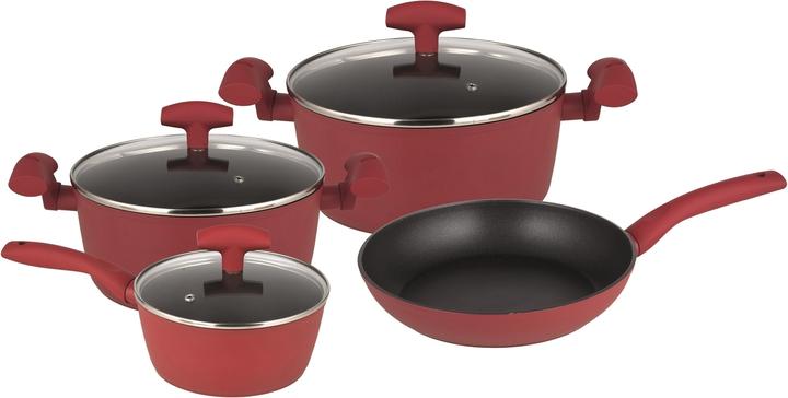 Produktbild Michelino Kochtopfset 7-teilig (24 cm, Kochtopf, Aluminium)