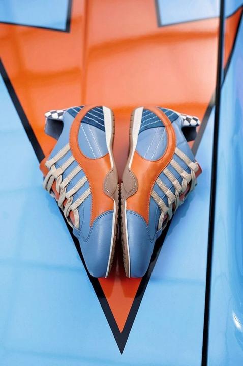 Produktbild Grandprix Originals Racing Sneaker gulf blue / ice blue, Gr. 44 (44)