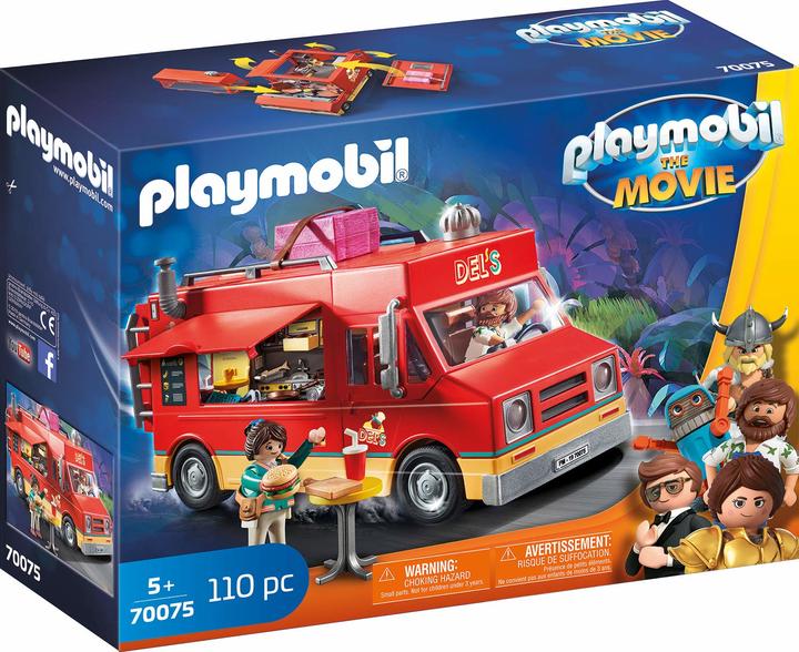Actual product image Playmobil The Movie Del's Food Truck (70075, Playmobil The Movie)