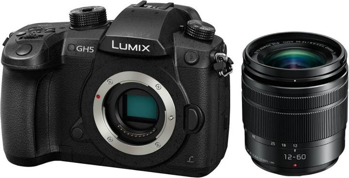 Produktbild Panasonic Lumix DC-GH5 (12 - 60 mm, 20.30 Mpx, Micro Four Thirds)
