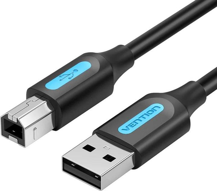 Produktbild Vention Cable USB 2.0 A to B COQBG 1.5m (black) (1.50 m, USB 2.0)
