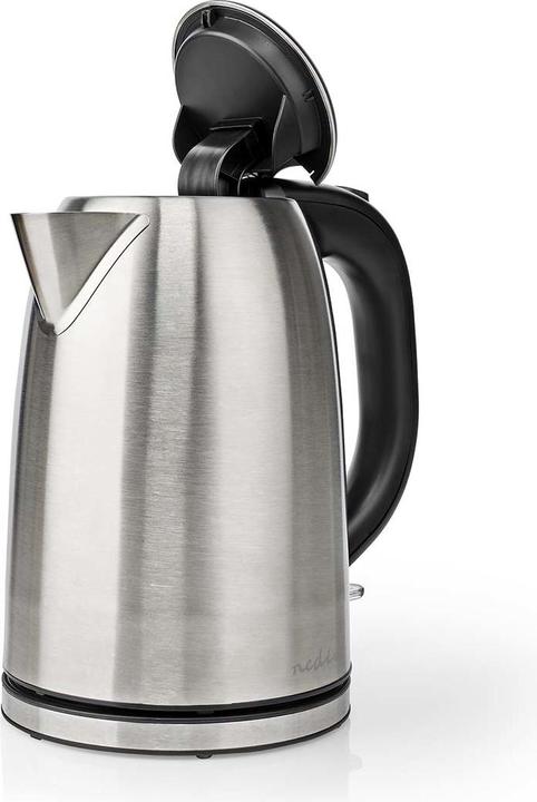 Actual product image Nedis Kettle - 360° rotating base - Concealed heating element - Strix control - Dry-boil protection - (1.70 l, EU plug)