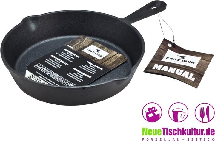 Actual product image neuetischkultur Frying pan (15 cm, Pan set + pot set, Cast iron)
