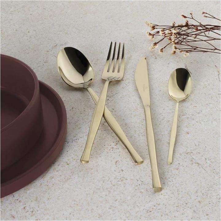 Actual product image BerlingerHaus Haus 24-teiliges Besteck-Set champagne Leonardo Collection (24 Piece, Cutlery set)