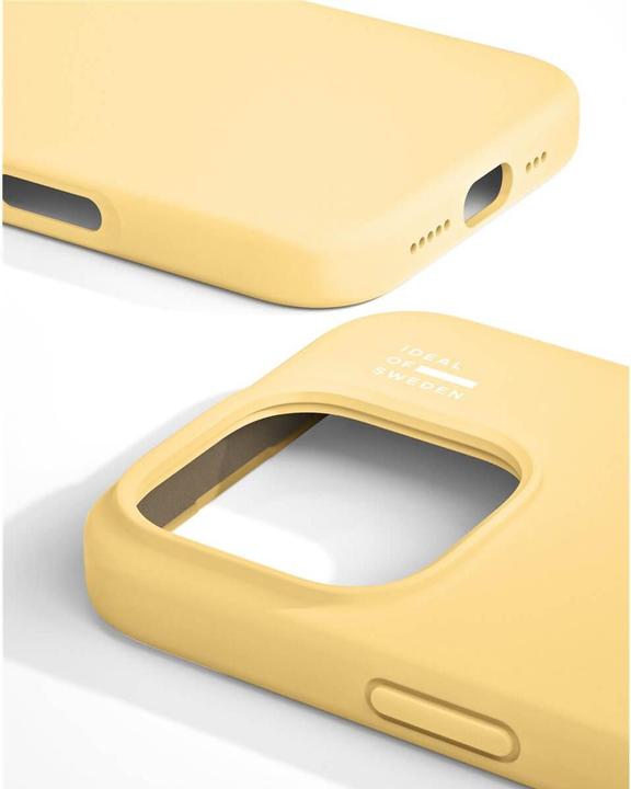 Produktbild iDeal Of Sweden Designer Magsafe Silicone-Cover Soft Lemon (Apple iPhone 16 Pro)