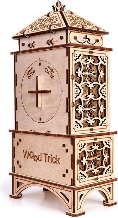 Produktbild Wood Trick Klassische Uhr - Standuhr - 3D Holzbausatz