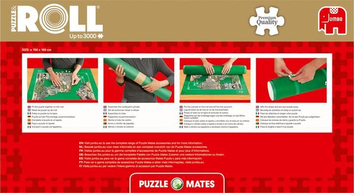 Actual product image Jumbo Puzzle mates & roll 1500-3000pcs. (3000 pieces)