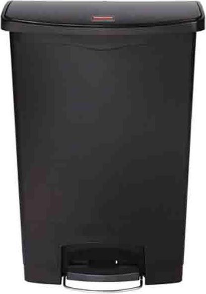 Image du produit Rubbermaid Collecteur de déchets à pédale mobile (90 l)