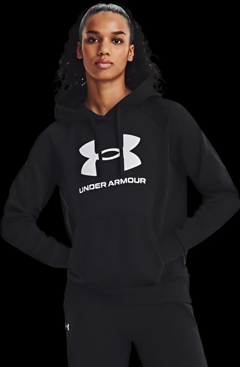 Actual product image Under Armour Rival Fleece Big Logo Hoodie Ladies (M)