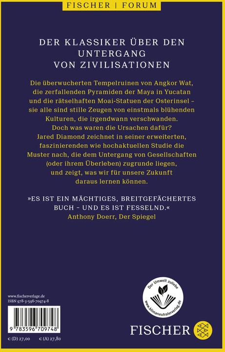 Produktbild Kollaps (Deutsch, Jared Diamond, 2023)