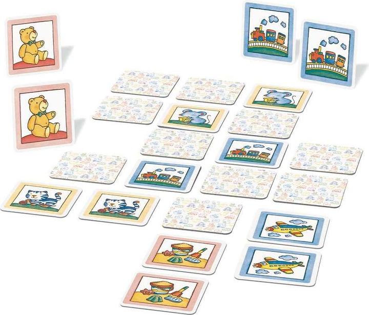 Produktbild Ravensburger My First memory? Meine Lieblingssachen (Deutsch, Französisch, Niederländisch, Japanisch, Italienisch, Portugiesisch, Englisch)