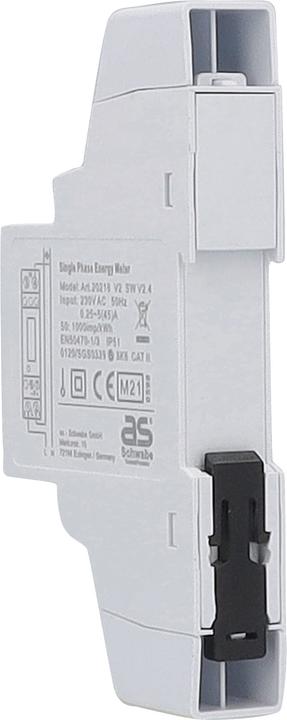 Actual product image As - Schwabe DIN rail electricity meter Rail-mounted device