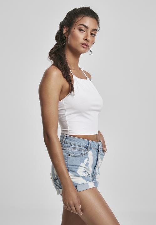 Produktbild Urban Classics Ladies Cropped Neckholder Top 2-Pack (XS)