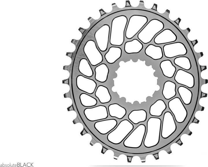 Produktbild AbsoluteBLACK OVAL Sram DM flat (0mm offset) (30)