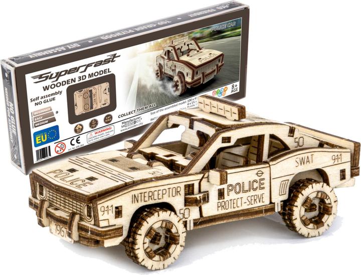 Produktbild WoodenCity Police Car