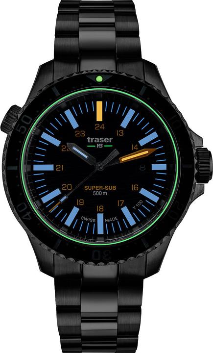 Produktbild Traser H3 109372 P67 T100 SuperSub Blue 46mm 50ATM (46 mm)