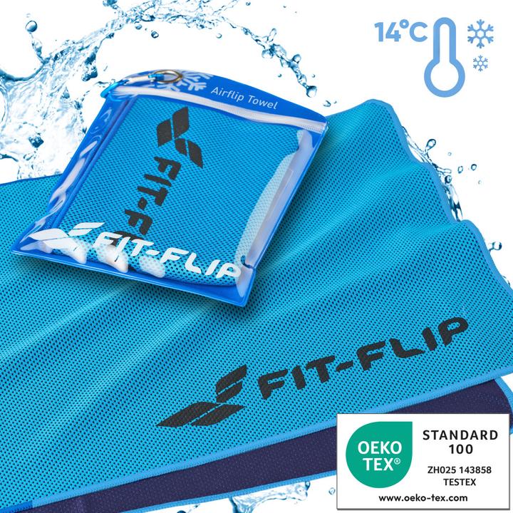 Fit Flip Airflip Towel Kühlendes Handtuch 100x30 (100 x 30 cm)