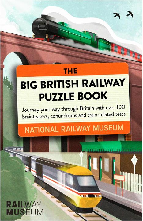Image du produit The Big British Railway Puzzle Book (Anglais, Musée national des chemins de fer, 2020)