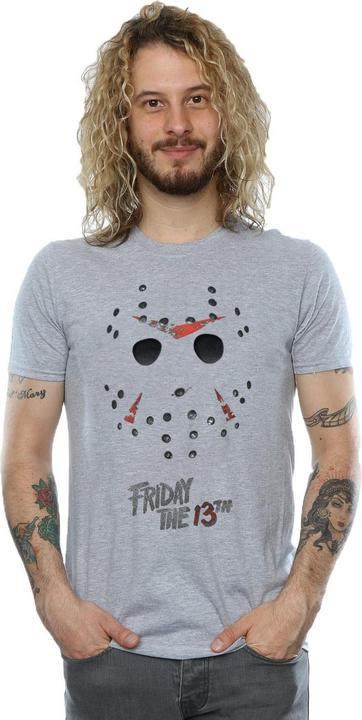 Immagine prodotto Absolute Cult Jason Hockey Mask Maglietta Uomo (S)