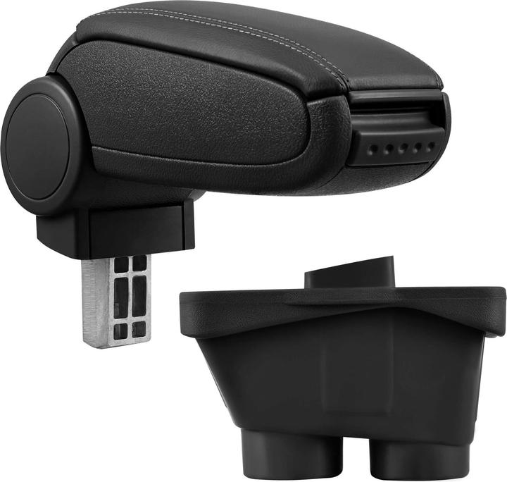 Image du produit Pro-Tec Accoudoir central Peugeot 208 avec compartiment de rangement Similicuir noir