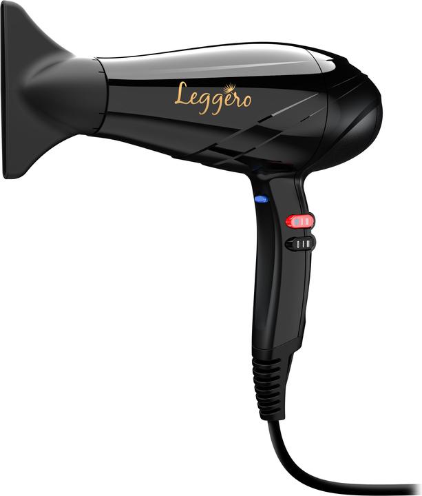 Produktbild GAMA GA.MA LEGGERO, Sort, 3 m, 2100 W, 215 mm, 540 g