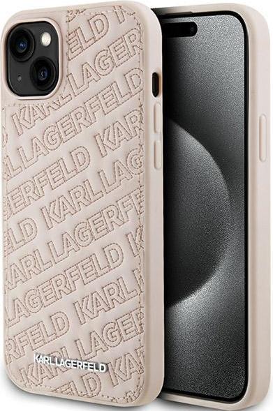 Produktbild Karl Lagerfeld KLHCP15MPQKPMP iPhone 15 Plus 6.7" różowy/pink hardcase Quilted K Pattern (Apple iPhone 15 Plus)