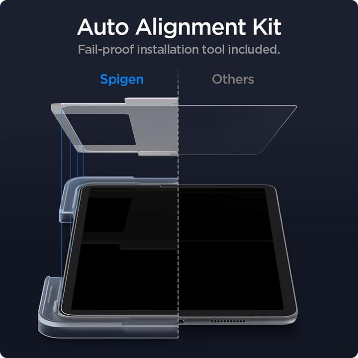 Immagine prodotto Spigen tempered glass Glas.TR "EZ FIT" for iPad Air 4 2020 / 5 2022 (1 Pezzo/i, iPad Air 2020 (4. Gen))