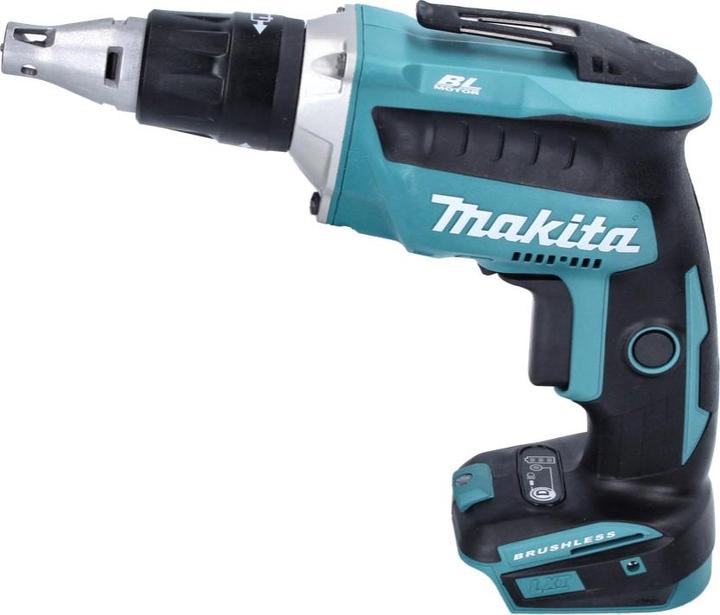 Actual product image Makita DFS 452 RM cordless screwdriver 18 V Brushless + 2x battery 4.0 Ah + charger (Rechargeable battery operated)