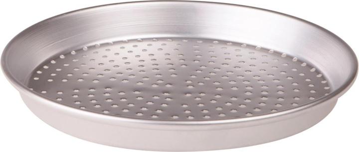 Produktbild Pentole Agnelli Kuchenblech mit Rand konisch perforiert Alu Ø36cm h:3cm (36 cm)