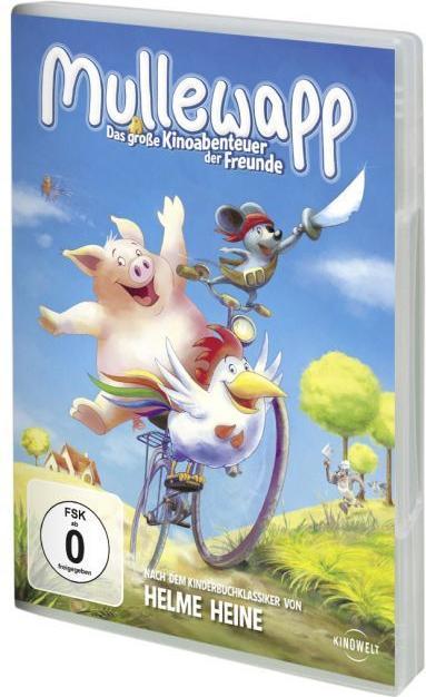 Actual product image Mullewapp The great cinema adventure of the friends (DVD, 2009, English, German)