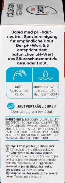 Actual product image dm Balea MED soap free wash (refill)