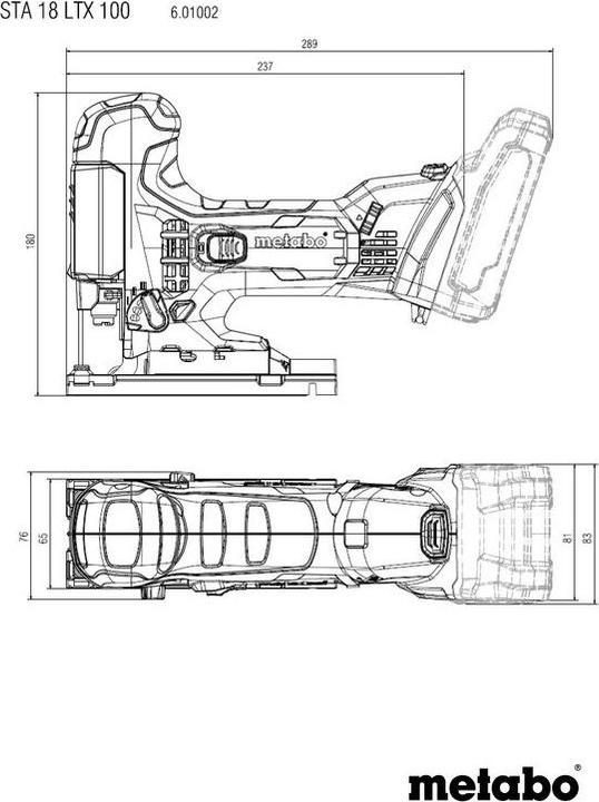 Produktbild Metabo STA 18 LTX 100