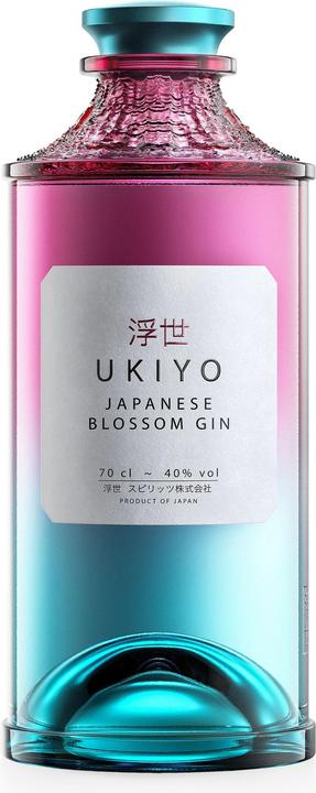Ukiyo Japanese Blossom Gin (1 x 70 cl)