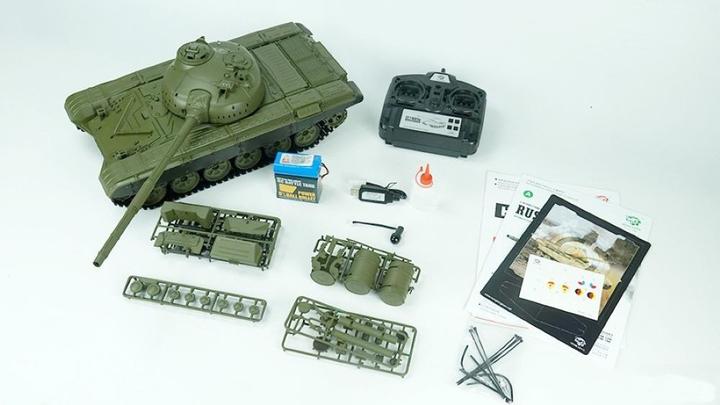 Immagine prodotto Es-toys Carro armato Heng Long RC Russo T-72 (RTR pronto all'uso)