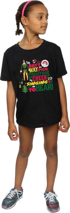 Immagine prodotto Elf Christmas Cheer Maglietta Ragazze (140, 146)