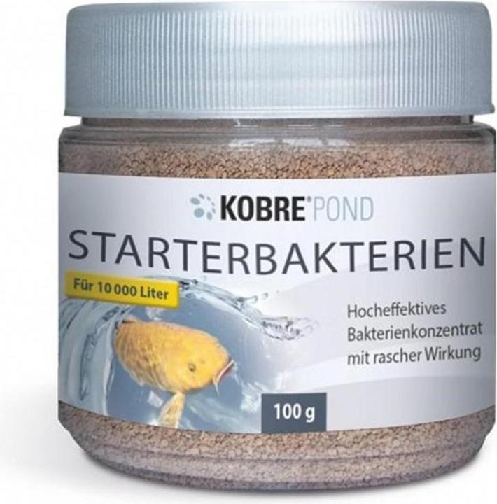 Actual product image KobrePond Starterbakterien