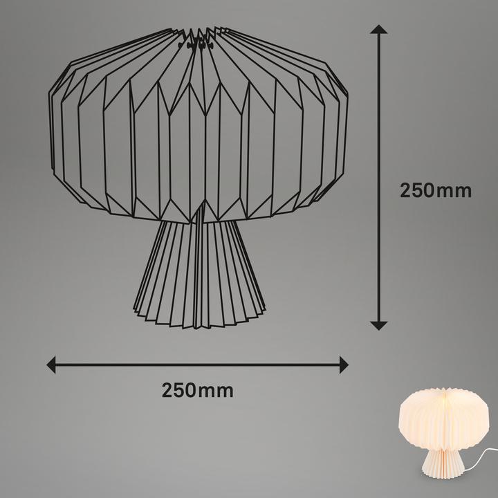 Produktbild Briloner Tischleuchte, weiss, 1xE14/max. 6W LED (0 lm)