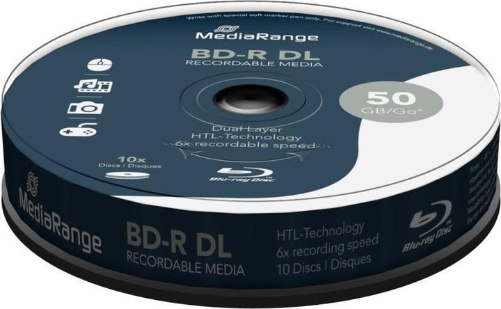 Produktbild MediaRange Bd-R (10 x)