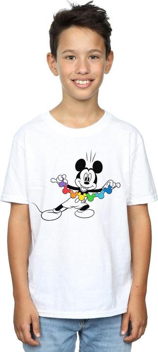 Produktbild Disney Mickey Mouse Rainbow Chain TShirt Jungen (140, 146)
