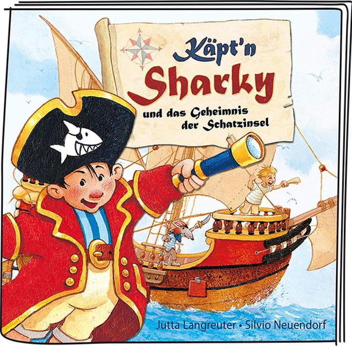 Produktbild Tonies Hörbuch Tonie - Käpt'n Sharky und das Geheimnis der Schatzinsel (Deutsch)