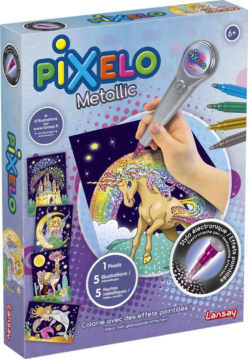 Image du produit Lansay Pixelo Coffret Metallique (Fr-En)