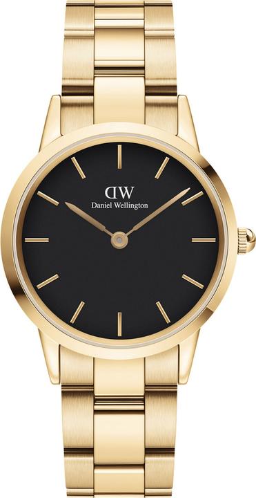 Daniel Wellington Iconic Link Gold Black (32 mm) (Analoguhr, 32 mm)