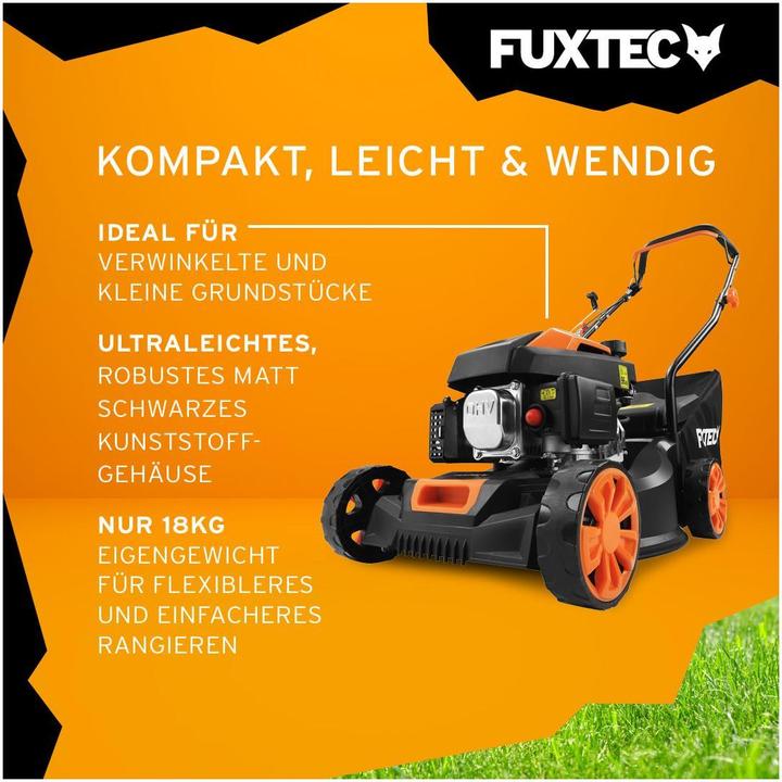 Actual product image Fuxtec Petrol Lawn Mower FX-RM4180 (Petrol)