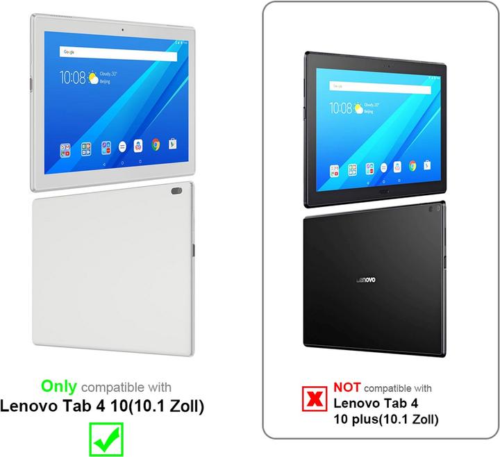 Actual product image Cadorabo Tablet Case Tablet Universal 360 (Galaxy Tab 4 10.1)