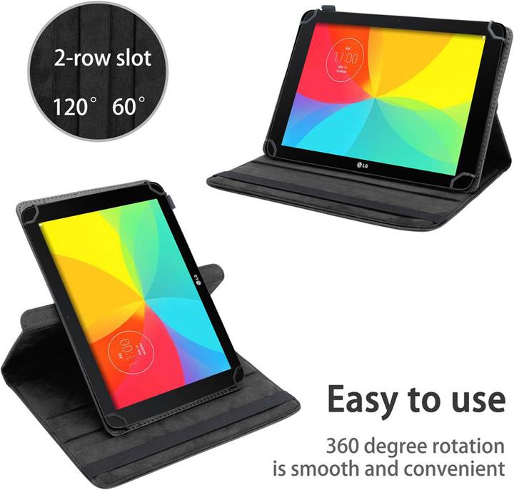 Actual product image Cadorabo Tablet Case Tablet Universal 360 (LG G Pad 2)