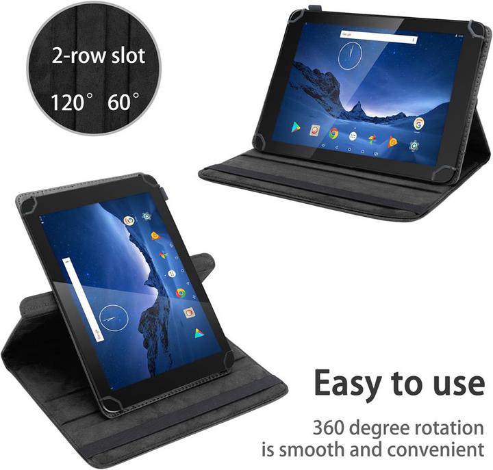 Actual product image Cadorabo Tablet Case Tablet Universal 360 (Touch V10)