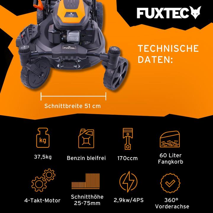 Immagine prodotto Fuxtec Zero Turn FX-RM5170agile (Benzina)